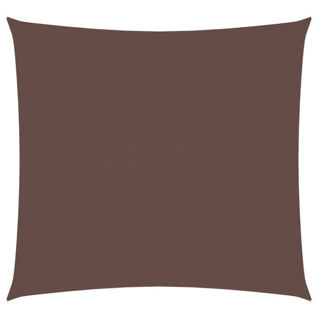 Vidaxl zonnescherm vierkant 7x7 m oxford stof bruin