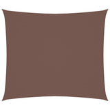 Vidaxl zonnescherm rechthoekig 2x2,5 m oxford stof bruin