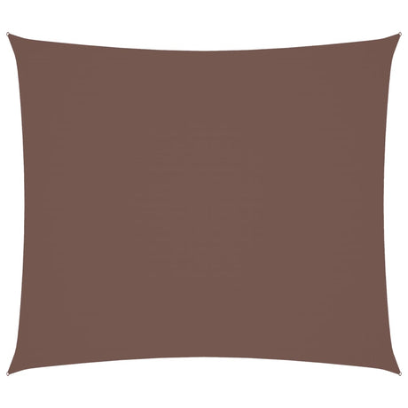 Vidaxl zonnescherm rechthoekig 2x2,5 m oxford stof bruin