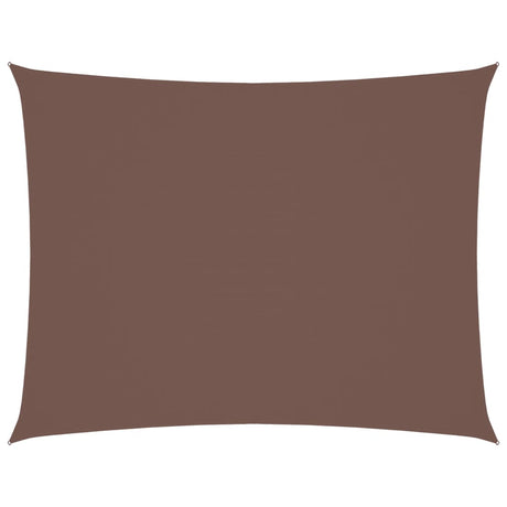Vidaxl zonnescherm rechthoekig 2x3,5 m oxford stof bruin