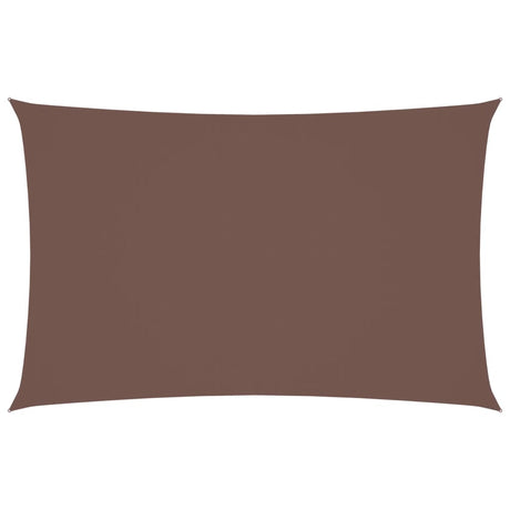 Vidaxl zonnescherm rechthoekig 2x4,5 m oxford stof bruin