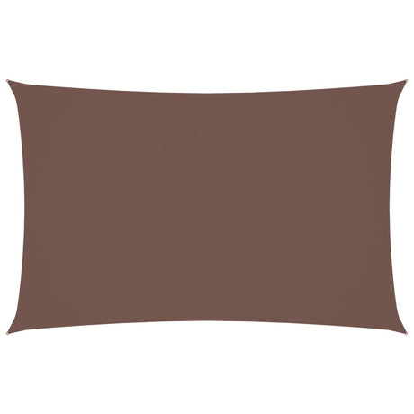 Vidaxl zonnescherm rechthoekig 2x5 m oxford stof bruin