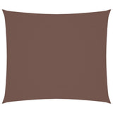 Vidaxl zonnescherm rechthoekig 2,5x3 m oxford stof bruin