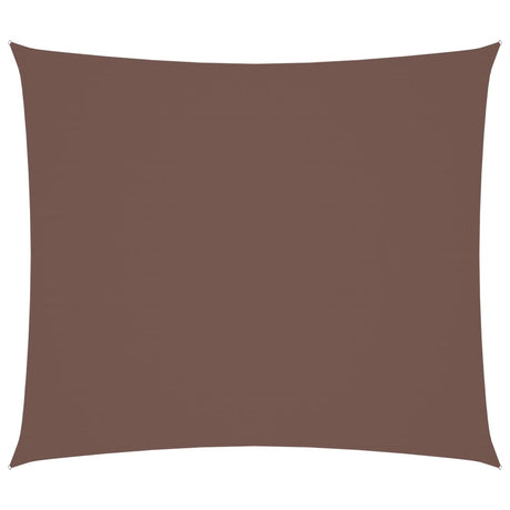 Vidaxl zonnescherm rechthoekig 2,5x3 m oxford stof bruin