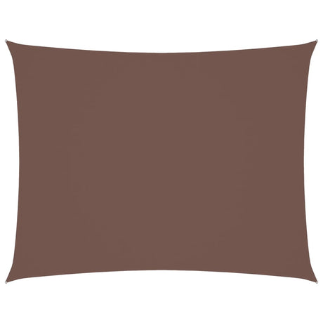 Vidaxl zonnescherm rechthoekig 2,5x3,5 m oxford stof bruin