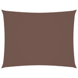 Vidaxl zonnescherm rechthoekig 2,5x4 m oxford stof bruin