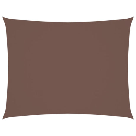 Vidaxl zonnescherm rechthoekig 2,5x4 m oxford stof bruin