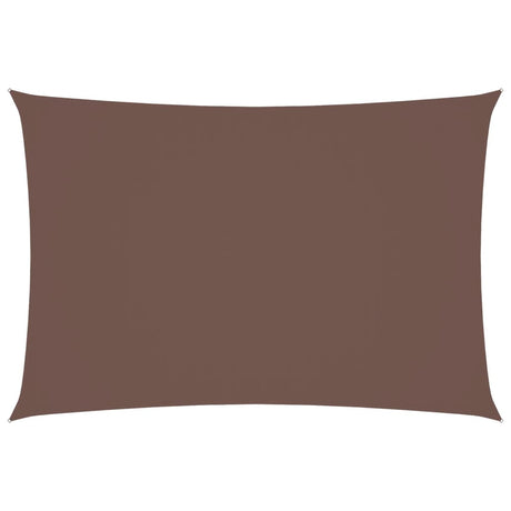 Vidaxl zonnescherm rechthoekig 2,5x4,5 m oxford stof bruin