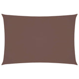 Vidaxl zonnescherm rechthoekig 2,5x4,5 m oxford stof bruin