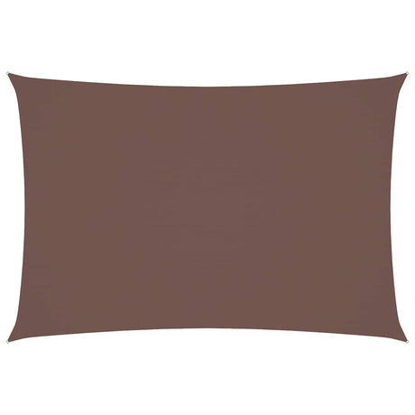 Vidaxl zonnescherm rechthoekig 2,5x4,5 m oxford stof bruin
