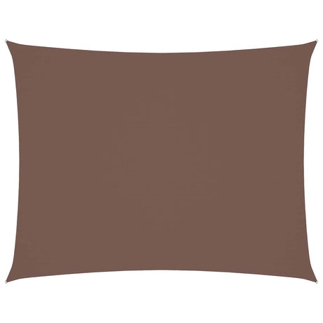 Vidaxl zonnescherm rechthoekig 3x4,5 m oxford stof bruin