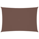 Vidaxl zonnescherm rechthoekig 3x5 m oxford stof bruin