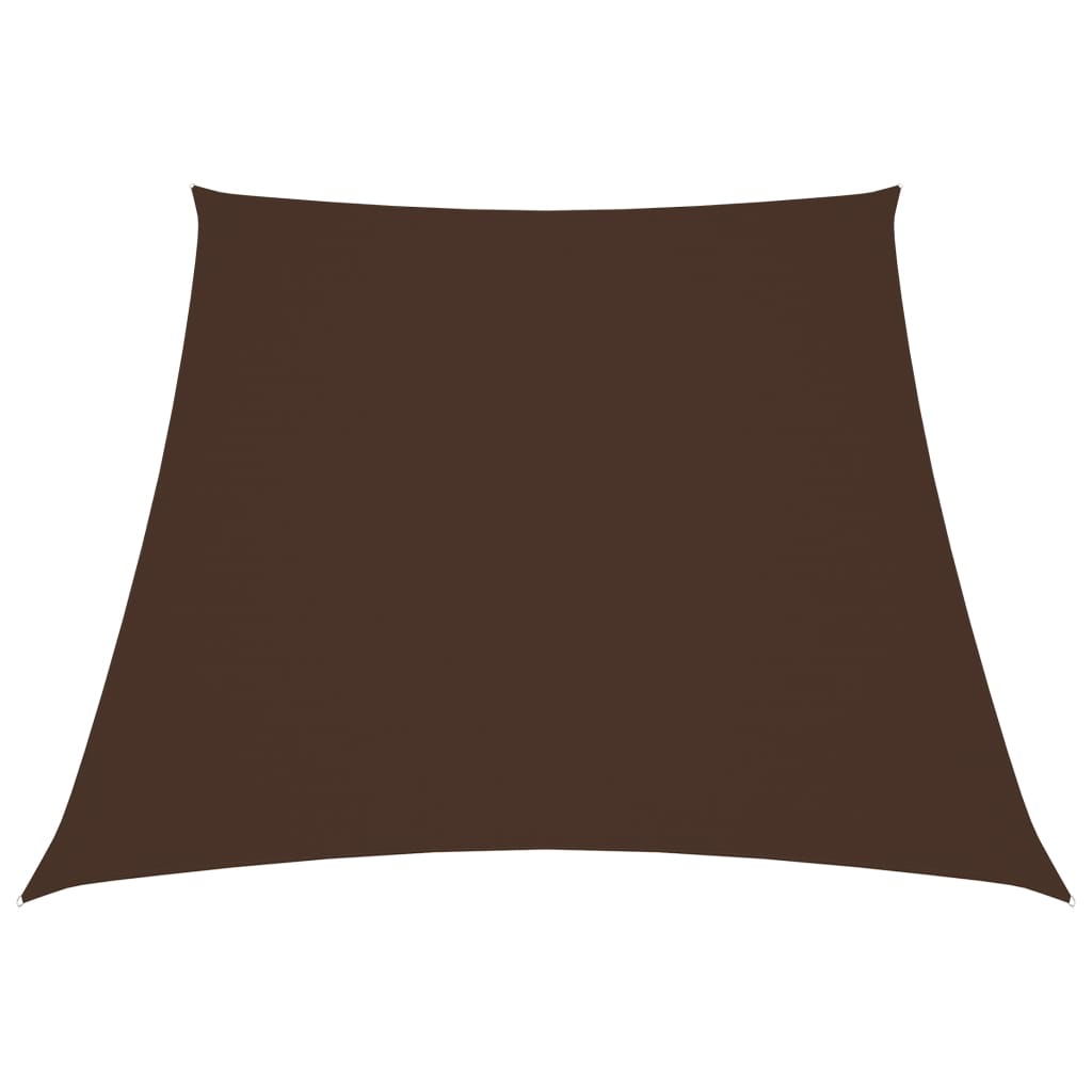 Vidaxl Zonnezeil Trapezium 3 5x4 M Oxford fabric brown