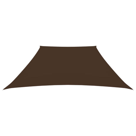 Vidaxl Zonnezeil Trapezium 3 5x4 M Oxford fabric brown