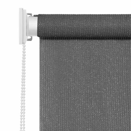 Vidaxl rolgordijn voor buiten 65(b)x230(h) cm antracietkleurig