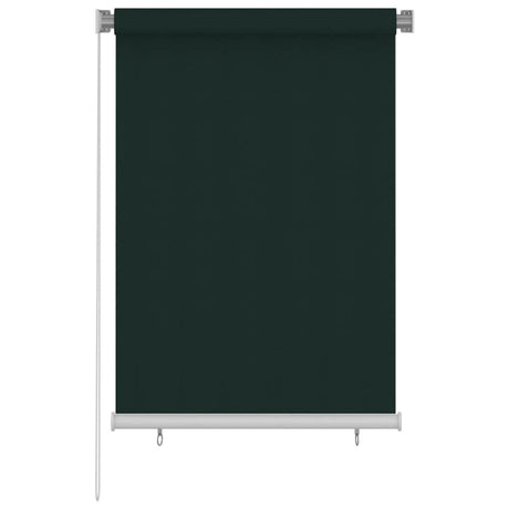 Vidaxl rolgordijn voor buiten 105(b)x140(h) cm hdpe donkergroen