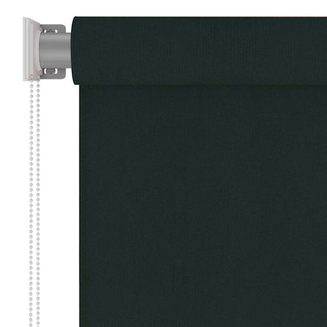 Vidaxl rolgordijn voor buiten 185(b)x140(h) cm hdpe donkergroen