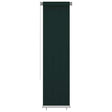 Vidaxl rolgordijn voor buiten 65(b)x230(h) cm hdpe donkergroen