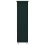 Vidaxl rolgordijn voor buiten 65(b)x230(h) cm hdpe donkergroen