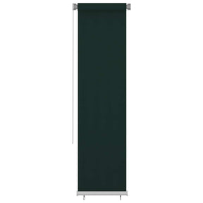 Vidaxl rolgordijn voor buiten 65(b)x230(h) cm hdpe donkergroen