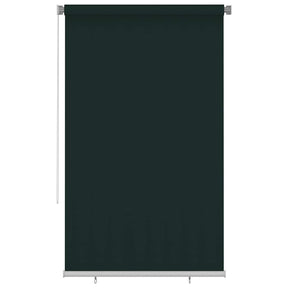 Vidaxl rolgordijn voor buiten 145(b)x230(h) cm hdpe donkergroen