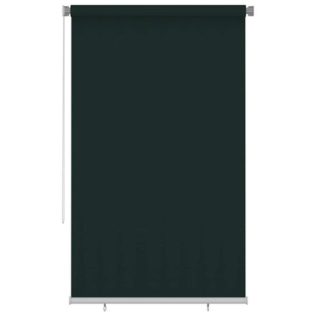 Vidaxl rolgordijn voor buiten 145(b)x230(h) cm hdpe donkergroen