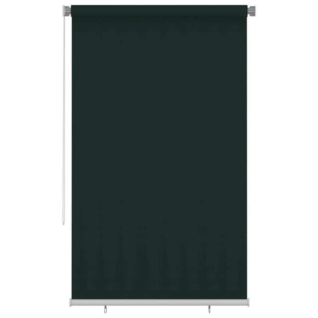 Vidaxl rolgordijn voor buiten 145(b)x230(h) cm hdpe donkergroen