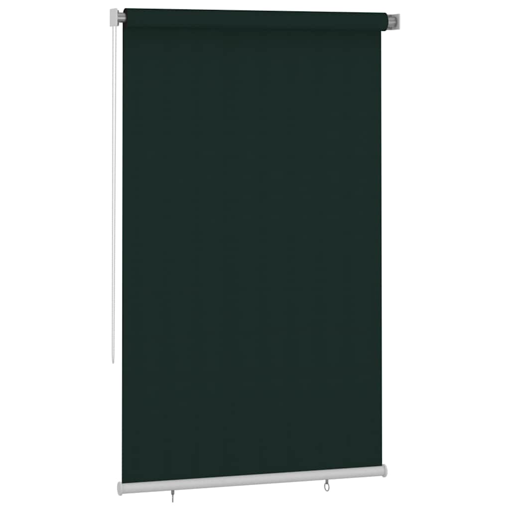 Vidaxl rolgordijn voor buiten 145(b)x230(h) cm hdpe donkergroen