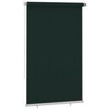 Vidaxl rolgordijn voor buiten 145(b)x230(h) cm hdpe donkergroen