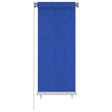 Vidaxl rullblind för utanför 60x140 cm HDPE Blue