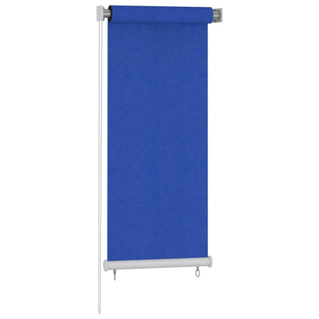 Vidaxl rolgordijn voor buiten 65(b)x140(h) cm hdpe blauw
