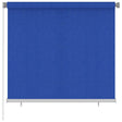 Vidaxl rolgordijn voor buiten 165(b)x140(h) cm hdpe blauw
