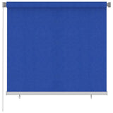 Vidaxl rolgordijn voor buiten 165(b)x140(h) cm hdpe blauw