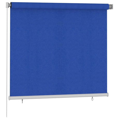 Vidaxl rolgordijn voor buiten 165(b)x140(h) cm hdpe blauw