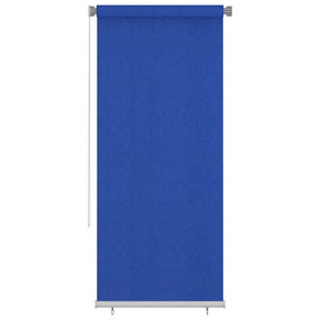 Vidaxl rolgordijn voor buiten 105(b)x230(h) cm hdpe blauw