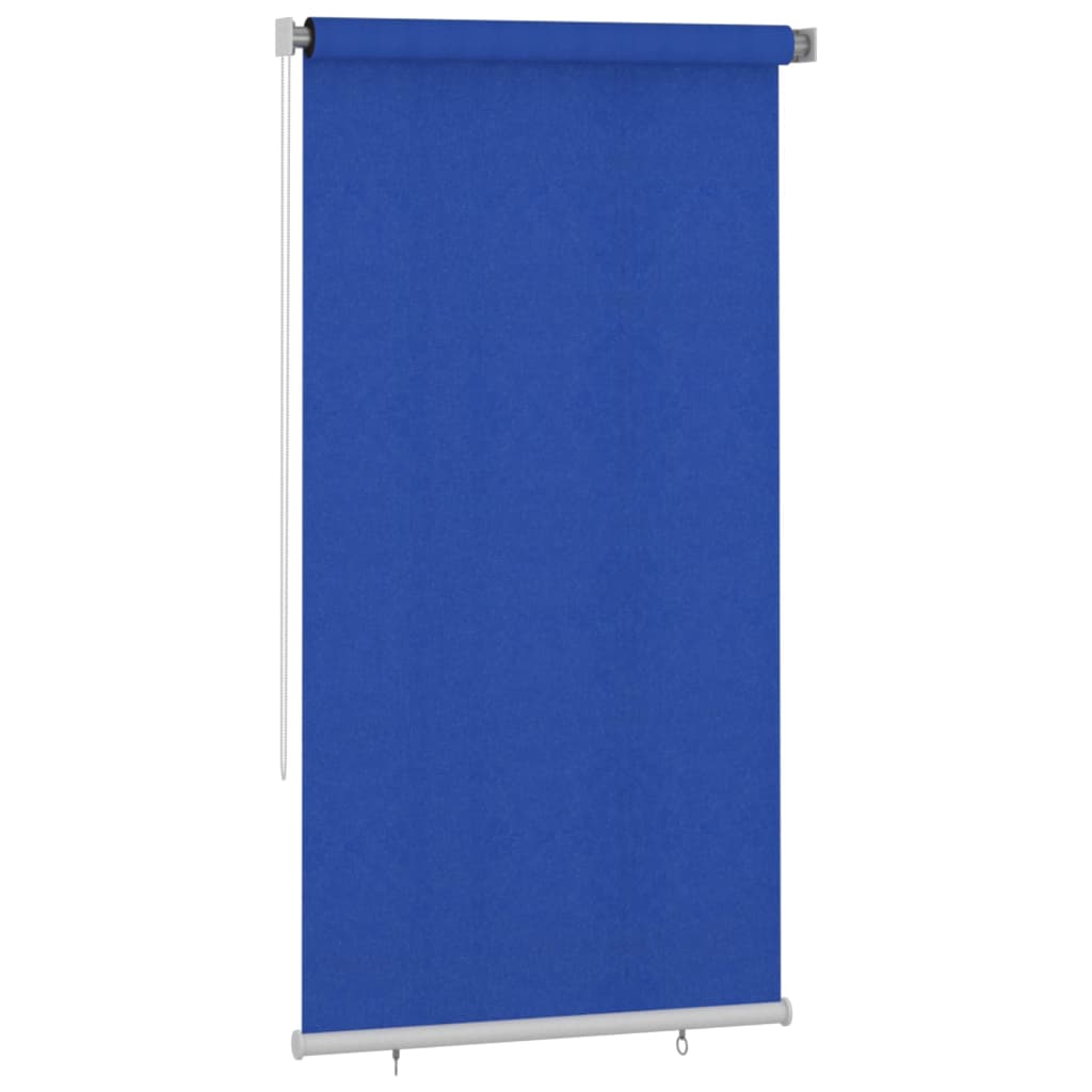 Vidaxl Roller Blind für Außen 120 x 230 cm HDPE Blau