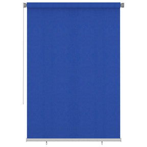 Vidaxl rolgordijn voor buiten 165(b)x230(h) cm hdpe blauw