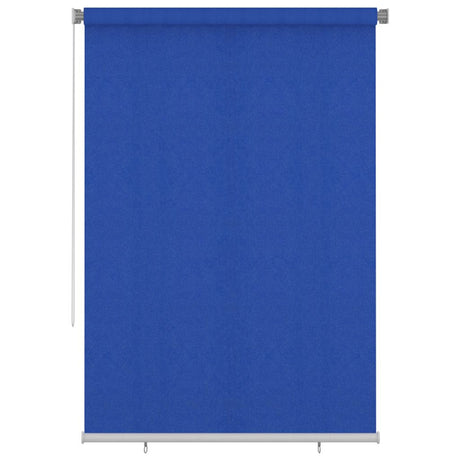 Vidaxl rolgordijn voor buiten 165(b)x230(h) cm hdpe blauw