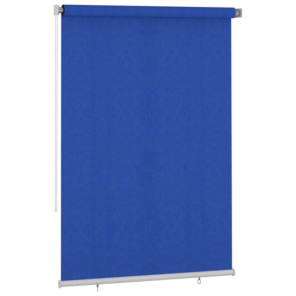 Vidaxl rolgordijn voor buiten 165(b)x230(h) cm hdpe blauw