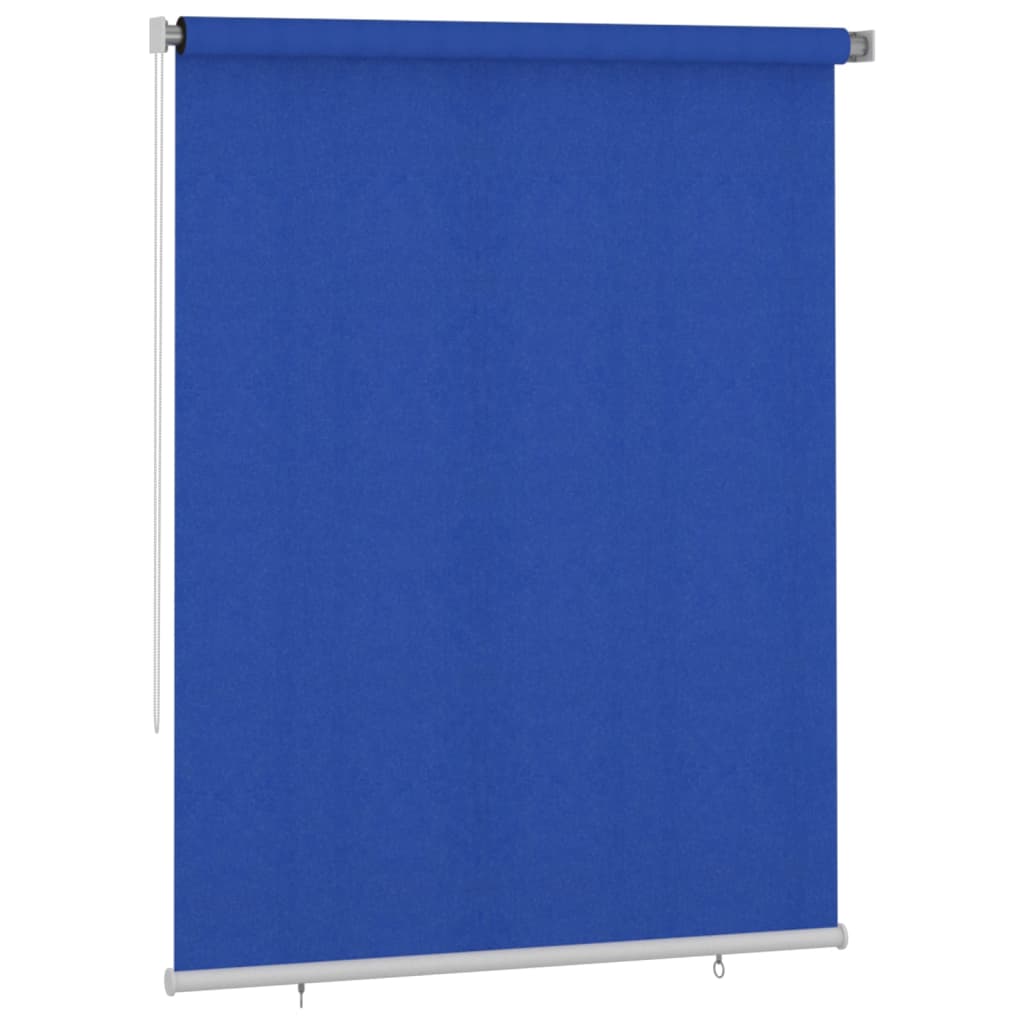 Vidaxl Roller blind for outside 180x230 cm HDPE Blue