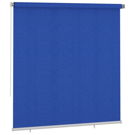Vidaxl rolgordijn voor buiten 225(b)x230(h) cm hdpe blauw