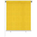 Vidaxl rullo cieco per 120x140 cm giallo HDPE