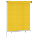 Vidaxl rullo cieco per 120x140 cm giallo HDPE