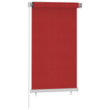 Vidaxl Roller Blind für äußere 80x140 cm HDPE -Rot