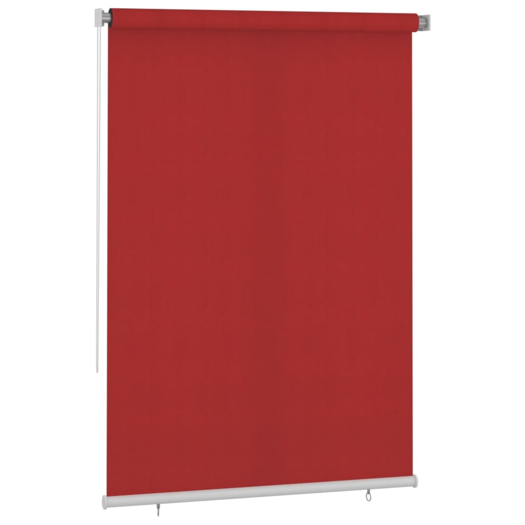 Vidaxl Roller Blind na zewnątrz 160x230 cm HDPE RED