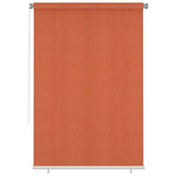 Vidaxl rulleblind for utenfor 160x230 cm oransje