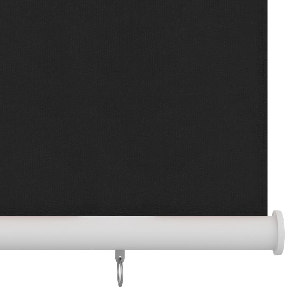 Vidaxl Roller Blind für außerhalb 120x140 cm schwarz