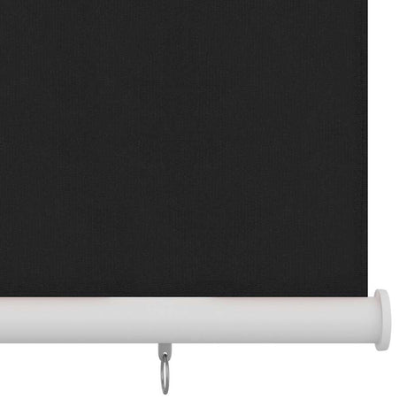 Vidaxl rolgordijn voor buiten 225(b)x140(h) cm zwart