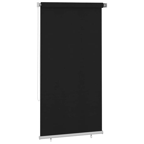Vidaxl rolgordijn voor buiten 125(b)x230(h) cm zwart