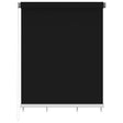 Vidaxl rolgordijn voor buiten 225(b)x230(h) cm zwart